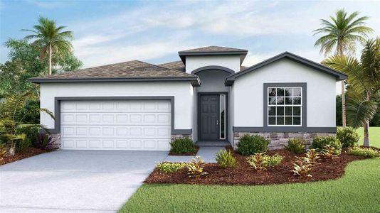 New construction Single-Family house 7335 Rome Lane, Brooksville, FL 34613 Lantana- photo 0