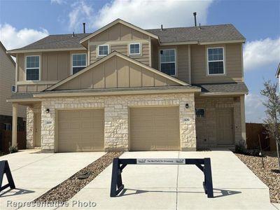 New construction Condo/Apt house 106 Yearling Way, Georgetown, TX 78626 - photo 0