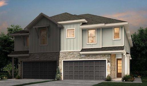 New construction Condo/Apt house 5551 Holly Haven Court, Fulshear, TX 77441 Bagby II- photo 0