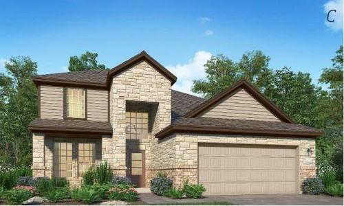 New construction Single-Family house 4315 Banfield Hills Lane, Baytown, TX 77521 Dewberry II- photo 0
