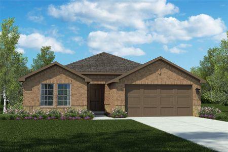 New construction Single-Family house 632 Whitecomb Lane, Fort Worth, TX 76247 Gorgeous - photo 0