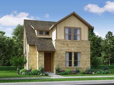 New construction Single-Family house 708 Lone Peak Way, Dripping Springs, TX 78620 The Bristol (2416)- photo 0