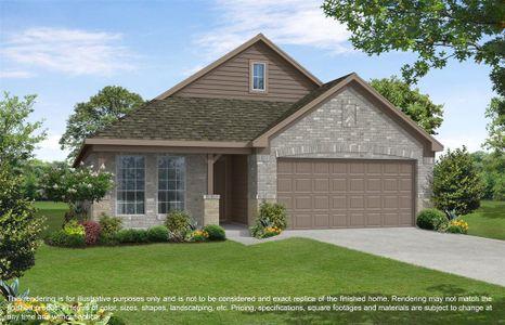 New construction Single-Family house 32415 Dew Crest Street, Fulshear, TX 77423 218- photo 0