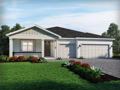 New construction Single-Family house 5730 Hampton Park Circle, Vero Beach, FL 32968 Coral- photo 0