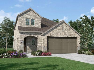 New construction Single-Family house 205 Dycus Bend, Liberty Hill, TX 78642 Everleigh Plan- photo 0