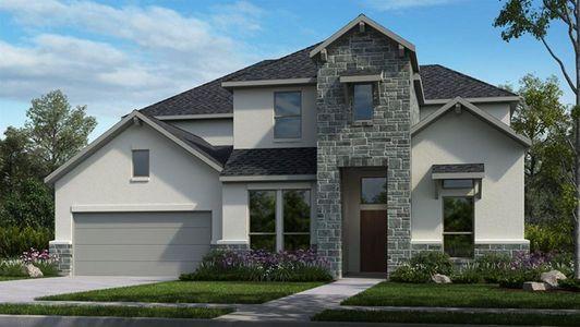 New construction Single-Family house 1834 Lake Crest Lane, Friendswood, TX 77546 Topaz- photo 0