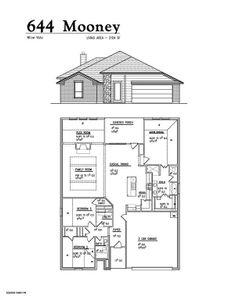 New construction Single-Family house 644 Mooney Drive, Saginaw, TX 76179 - photo 0