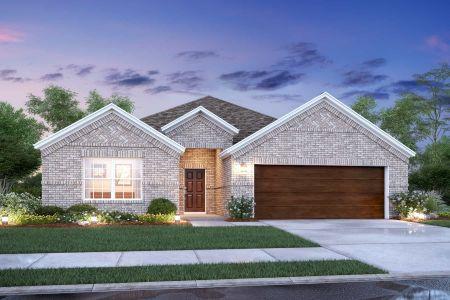 New construction Single-Family house 7401 Poplar Drive, Argyle, TX 76226 Boone - 40' Smart Series- photo 0