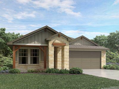 New construction Single-Family house 29323 Frontier Way, San Antonio, TX 78260 The Briscoe (820)- photo 0