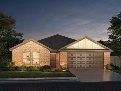 New construction Single-Family house 10940 Elata Drive, Fort Worth, TX 76108 The Greenville- photo 0