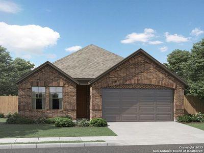 New construction Single-Family house 12931 Lusi Lane, San Antonio, TX 78245 The Hughes (841)- photo 0