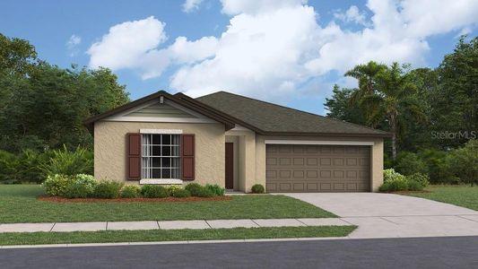 New construction Single-Family house 3610 Natural Trace Street, Plant City, FL 33565 - photo 0