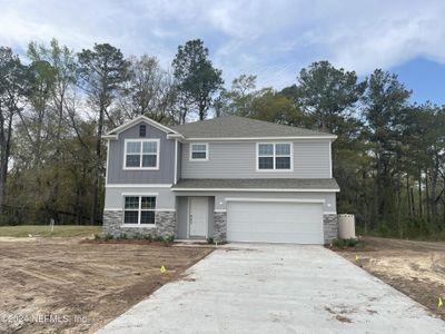New construction Single-Family house 56366 Creekside Way, Yulee, FL 32097 The Carlisle- photo 0
