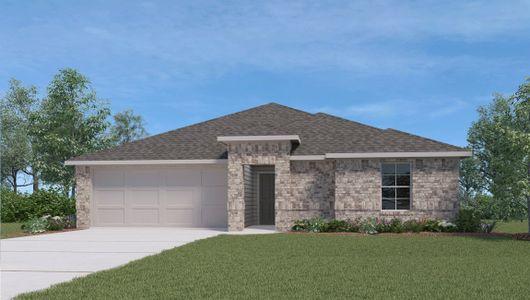 New construction Single-Family house 140 Willers Road, Jarrell, TX 76537 Ashburn- photo 0