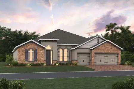 New construction Single-Family house 132 Lake Drive, Oviedo, FL 32765 Brookhaven Fl- photo 0
