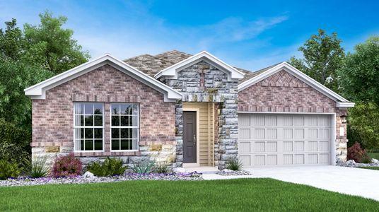 New construction Single-Family house 2028 Peach Point Ln, Georgetown, TX 78628 Marquette- photo 0