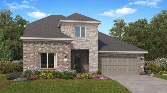 New construction Single-Family house 5003 Pomegranate Path, Manvel, TX 77578 Somerset- photo 0