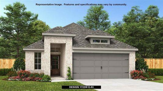 New construction Single-Family house 129 Danielson St, Liberty Hill, TX 78642 Design 1722W- photo 0