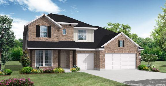 New construction Single-Family house 133 Ramsdale Way, Cibolo, TX 78108 Logan II (3377-CM-50)- photo 0