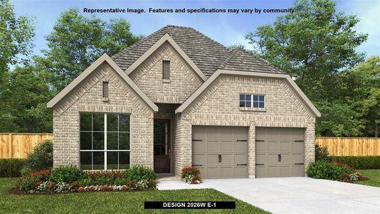 New construction Single-Family house 170 Plumbago Loop, Bastrop, TX 78602 Design 2026W- photo 0