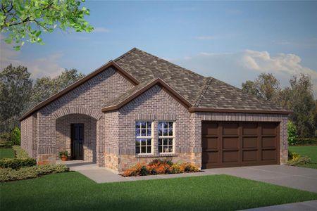 New construction Single-Family house 5266 Meadow Lane, Krum, TX 76249 ENCINO- photo 0