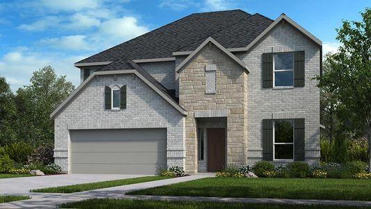 New construction Single-Family house 149 South Oak Drive, Oak Point, TX 75068 Terracotta- photo 0