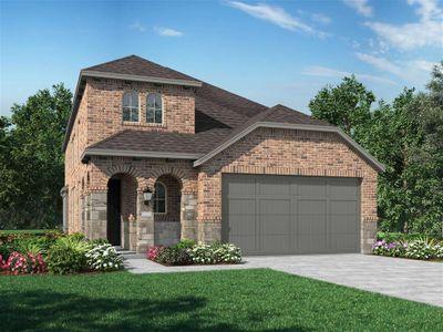 New construction Single-Family house 4119 Watson Drive, Manvel, TX 77578 Everleigh Plan- photo 0