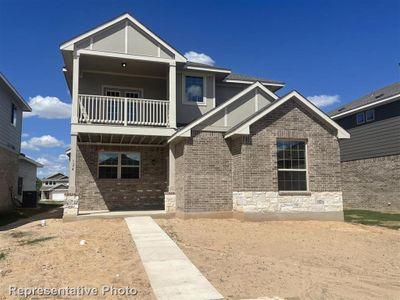 New construction Single-Family house 124 Pentro Path, Georgetown, TX 78626 - photo 0