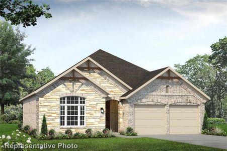 New construction Single-Family house 129 Ln Rocky View, Georgetown, TX 78628 Plan 1596- photo 0