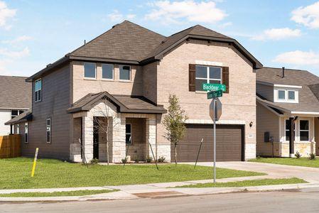 New construction Single-Family house 104 Palo Brea Loop, Hutto, TX 78634 - photo 0