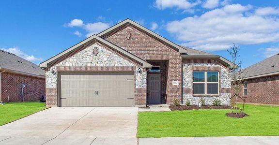 New construction Single-Family house 3433 Montego Bay Lane, Fort Worth, TX 76123 Lincoln- photo 0