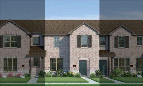 New construction Townhouse house 2222 Memory Oaks Drive, Tomball, TX 77375 Houston 6A4 A- photo 0