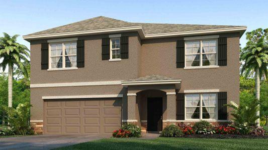 New construction Single-Family house 4982 Eagle Rock Drive, Wimauma, FL 33598 - photo 0