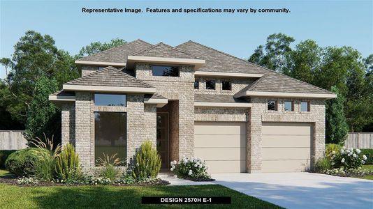New construction Single-Family house 118 Marvins Bend, Georgetown, TX 78628 Design 2570H- photo 0