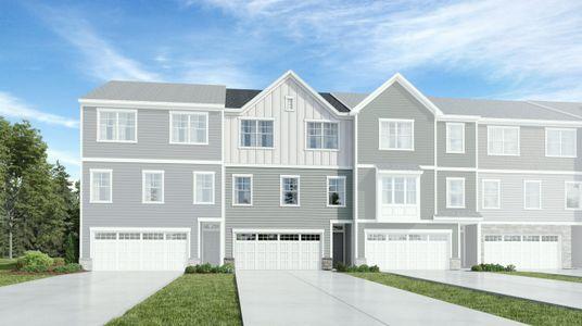 New construction Townhouse house 2100 Terrawood Drive, Durham, NC 27703 - photo 0