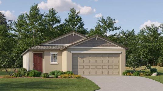 New construction Single-Family house 12561 Timber Moss Ln, Riverview, FL 33579 Annapolis- photo 0