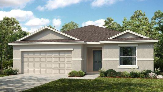 New construction Single-Family house 2611 Fernleaf Street, Auburndale, FL 33823 Cypress- photo 0