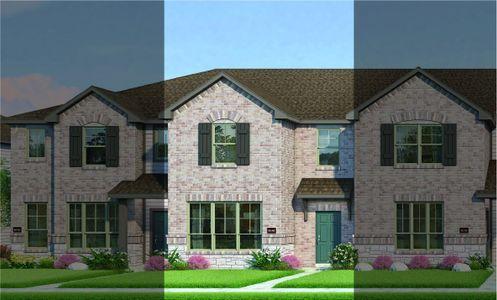 New construction Townhouse house 2230 Memory Oaks Drive, Tomball, TX 77375 Travis 6A2 A- photo 0