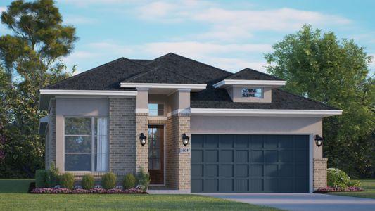 New construction Single-Family house 3204 Bello Green Lane, Katy, TX 77493 Orlando - 50' Lot- photo 0