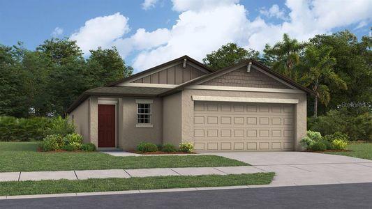 New construction Single-Family house 12555 Timber Moss Lane, Riverview, FL 33579 - photo 0