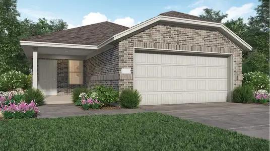New construction Single-Family house 17839 Grove Hill Drive, Hockley, TX 77447 Chestnut II- photo 0