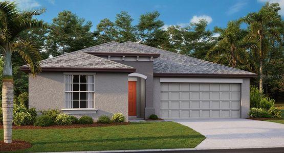 New construction Single-Family house 5340 Blue Horizon Way, Wimauma, FL 33598 - photo 0