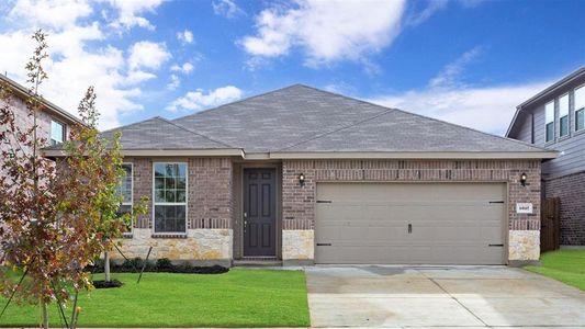 New construction Single-Family house 6324 Rudder Drive, Fort Worth, TX 76179 Basswood H- photo 0