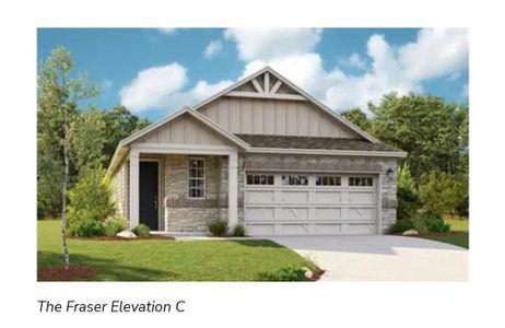 New construction Single-Family house 149 Seattle Slew Dr, Jarrell, TX 76537 Fraser- photo 0
