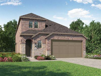 New construction Single-Family house 4123 Watson Drive, Manvel, TX 77578 Ellington Plan- photo 0