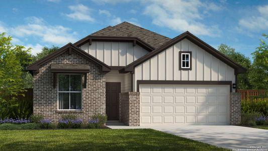 New construction Single-Family house 3922 Gentle Brook, San Antonio, TX 78247 Lanport- photo 0