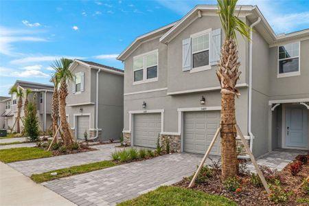 New construction Townhouse house 5489 Brooklet Woods Drive, Wesley Chapel, FL 33545 Marianna- photo 0