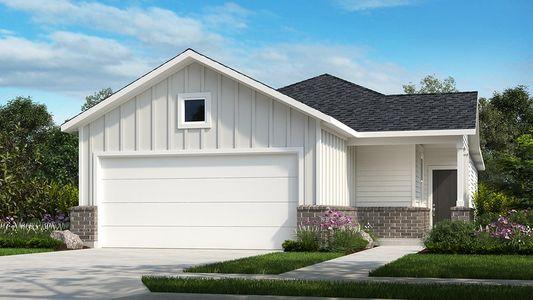 New construction Single-Family house 7518 Magnolia Orchid Lane, Cypress, TX 77433 Sonata- photo 0