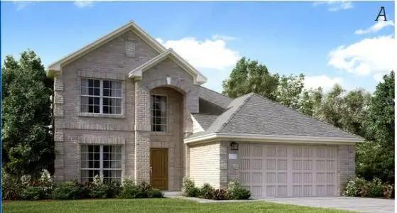New construction Single-Family house 4322 Banfield Hills Lane, Baytown, TX 77521 Larkspur II- photo 0