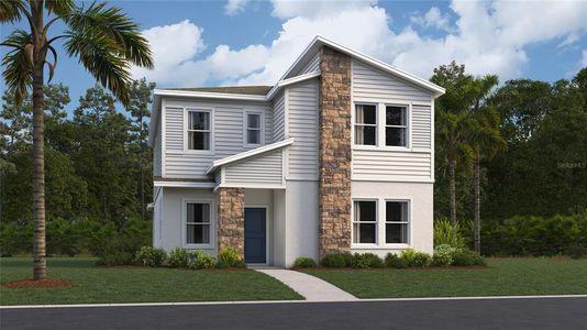 New construction Single-Family house 2072 Shaggy Fisher Drive, Apopka, FL 32712 Harmony- photo 0